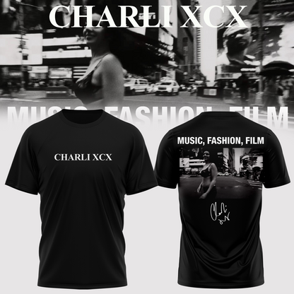 Charli_XCX “Album Music, Fashion, Film ” – TShirt