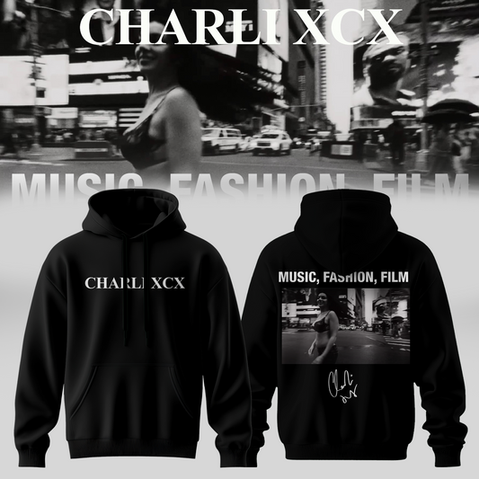 ,Charli_XCX “Album Music, Fashion, Film ” – Hoodie