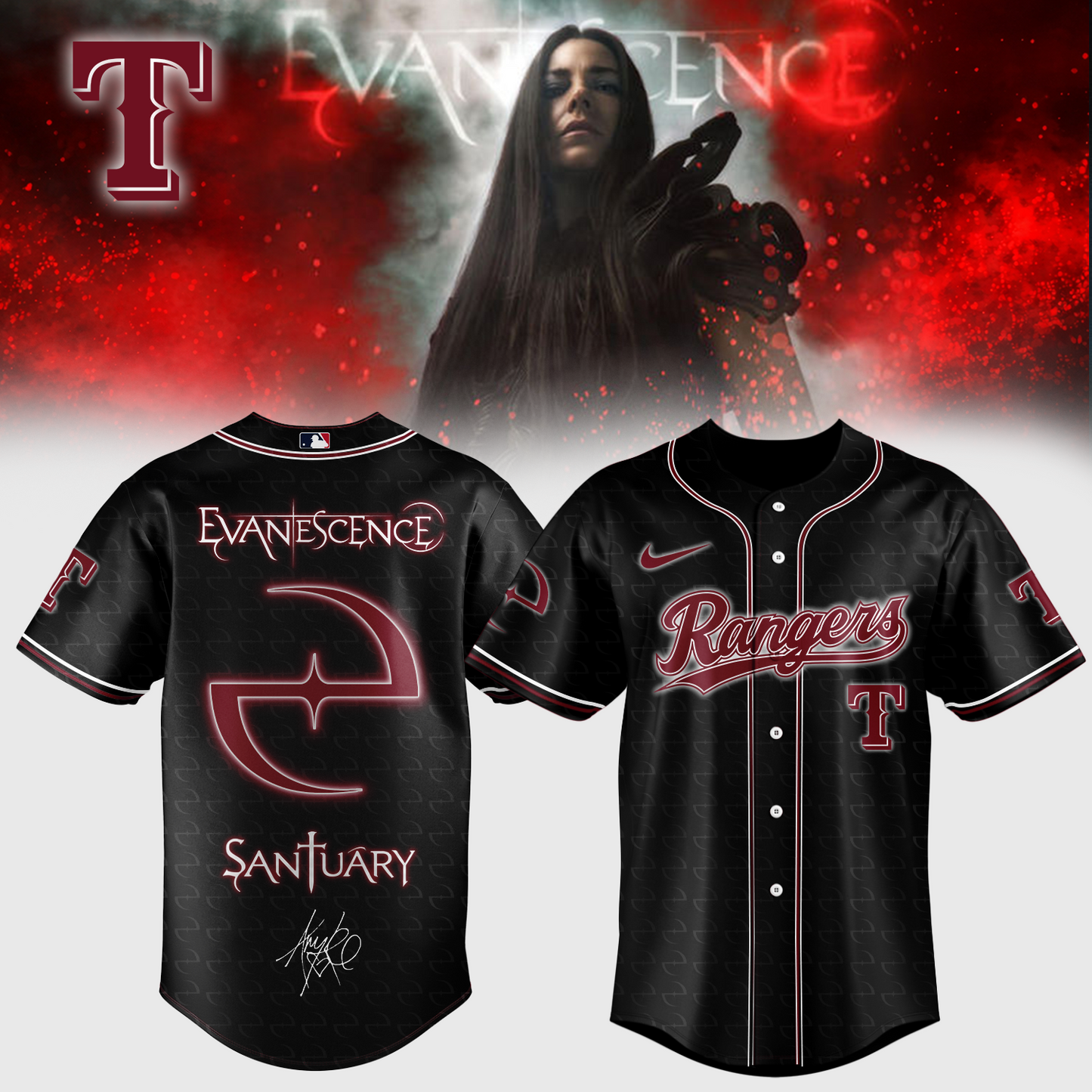 Evanescence “Sanctuary 2026 World Tour” – Jersey