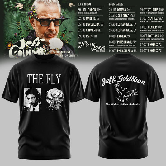 JEFF GOLDBLUM LIMITED EDITION TOUR TSHIRT COLLECTION