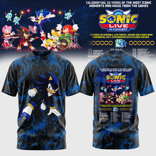 Sonic Live In Concert 2026 Limited Luxury Tshirt Are Here