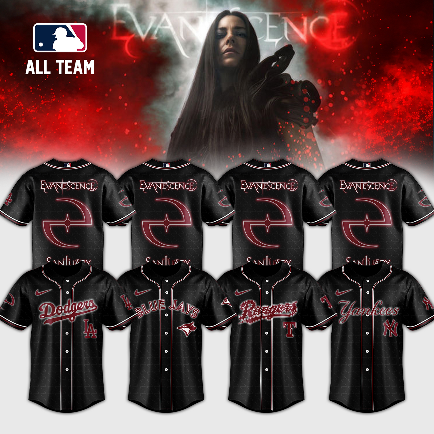 Evanescence “Sanctuary 2026 World Tour” – Jersey