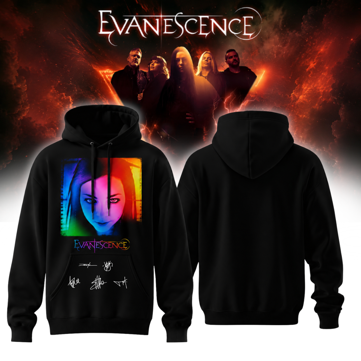 .Evanescence “Sanctuary 2026 World Tour” – Hoodie