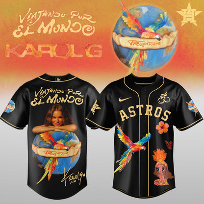 Karol G x Baseball – Nos Vamos de Tour JERSEY(All Team )