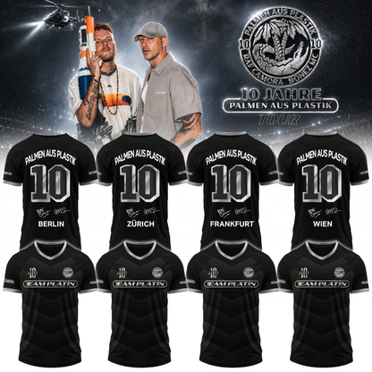 __,RAF Camora & Bonez MC “10 Jahre Palmen aus Plastik Tour”. Limited Edition Signature Jersey – Custom Location