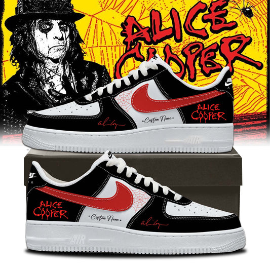 ,,Alice Cooper “Alice’s Attic Tour” 2026 Signed – Shoes 1