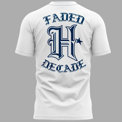 New Edition Houston Texans Collab With Faded Decade Tshirt 2025