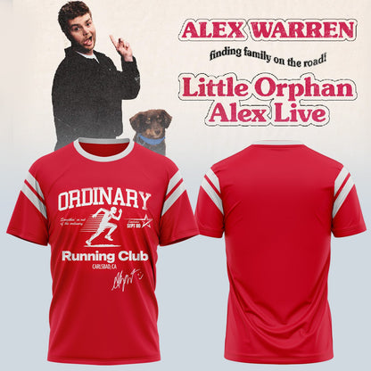 Alex Warren’s “Little Orphan Alex” Tour Shirt