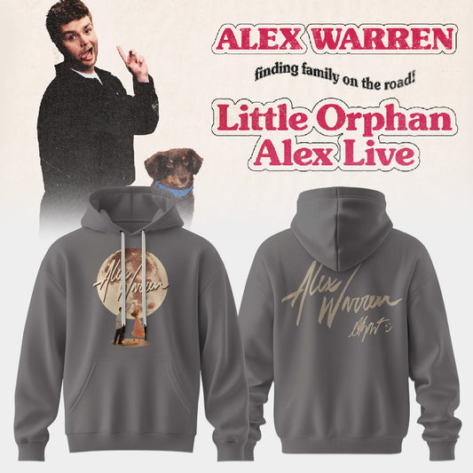 ,.Alex Warren’s “Little Orphan Alex” Tour Hoodie
