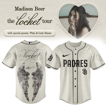 .Baseball US x Madison Beer The Locket Tour Jersey