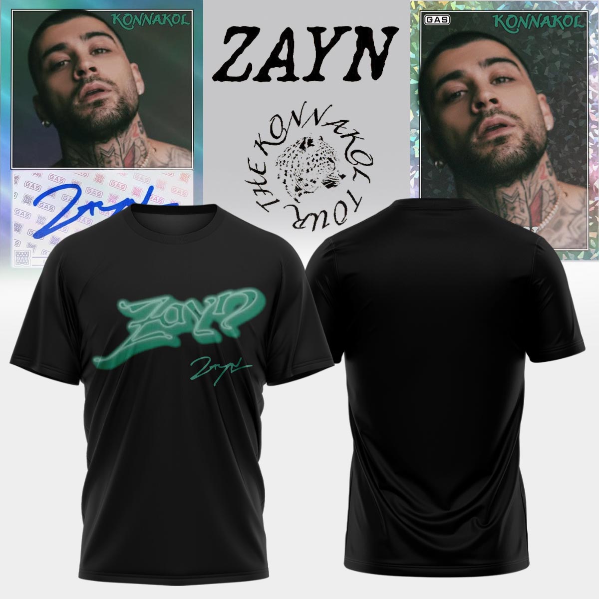 ,.Zayn Malik THE KONNAKOL TOUR TShirt