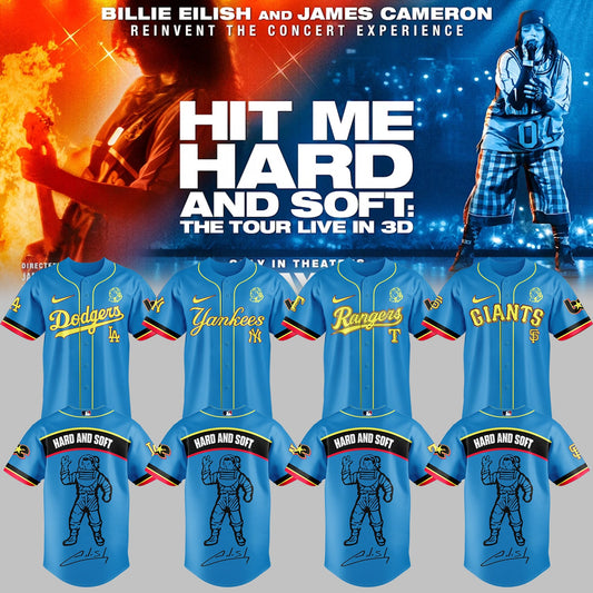 .Baseball x Billie Eilish HIT ME HARD AND SOFT: THE TOUR Jersey 4