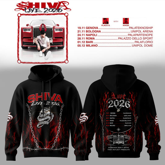 SHIVA Live Tour 2026 Hoodie