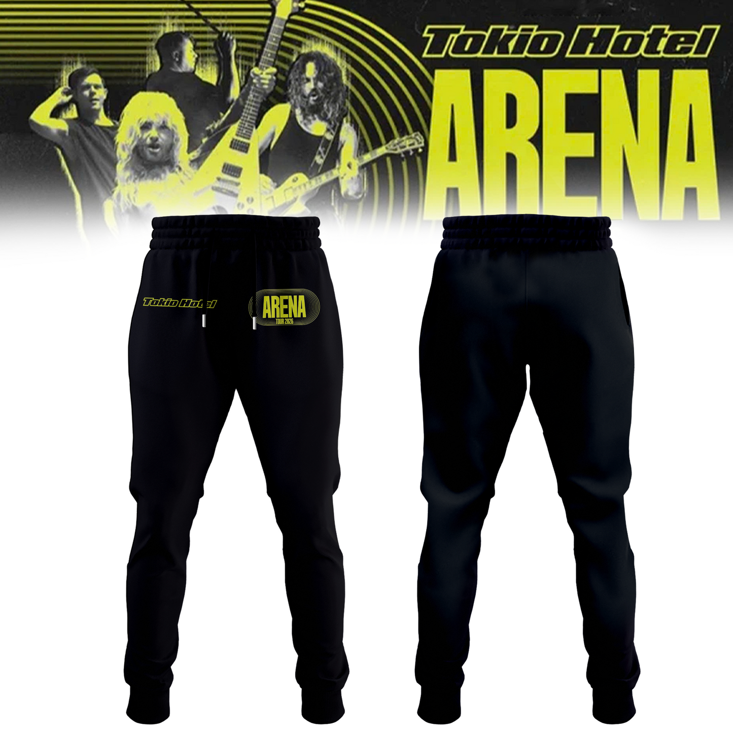 ,,.Tokio Hotel ”ARENA TOUR 2026” Limited Edition Signature – Jersey