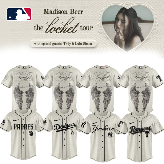 .Baseball US x Madison Beer The Locket Tour Jersey