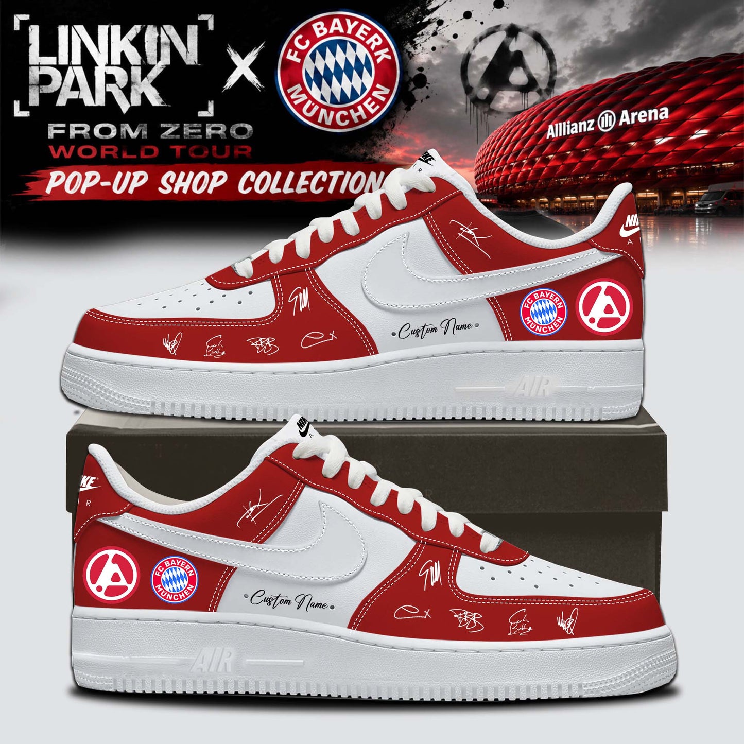 Linkin Park x FC Bayern München Shoes 22
