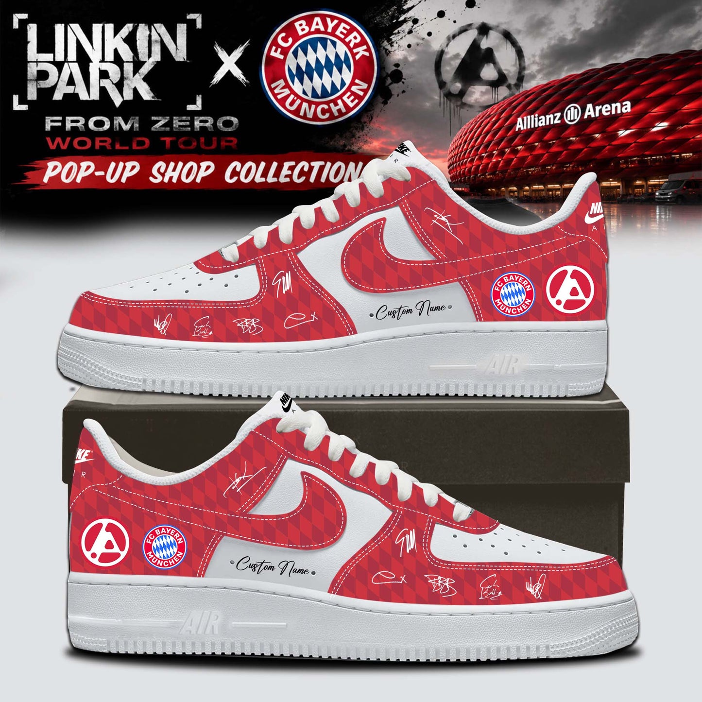 Linkin Park x FC Bayern München Shoes 21
