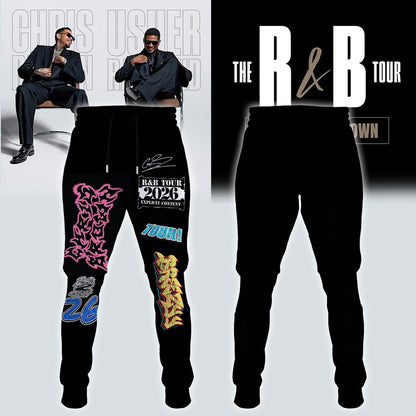 _,Official Chris Brown R&B Tour Signed Sweatshirt