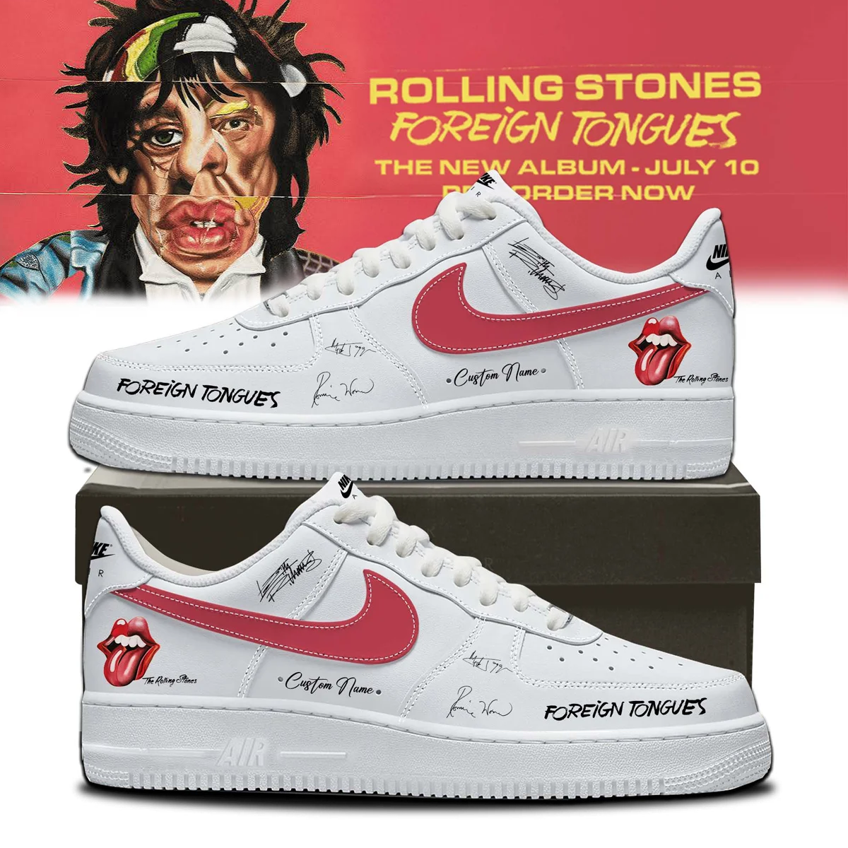 Foreign Tongues World Tour Shoes — Selling Out Fast
