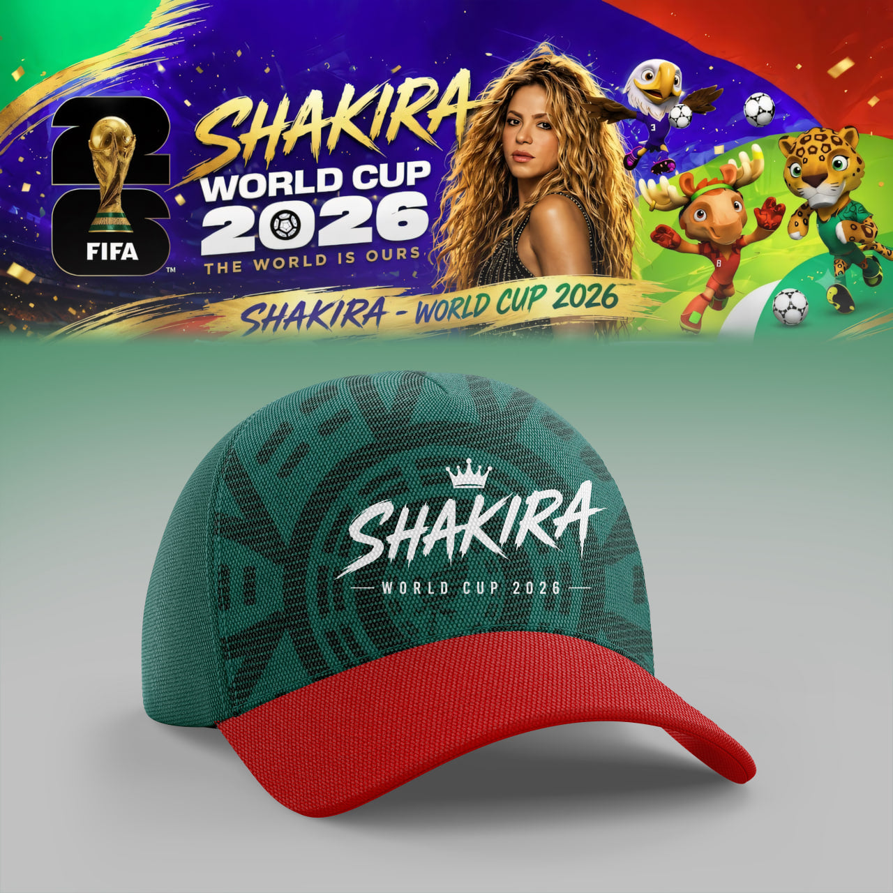 Shakira – World Cup 2026 Hat Collection