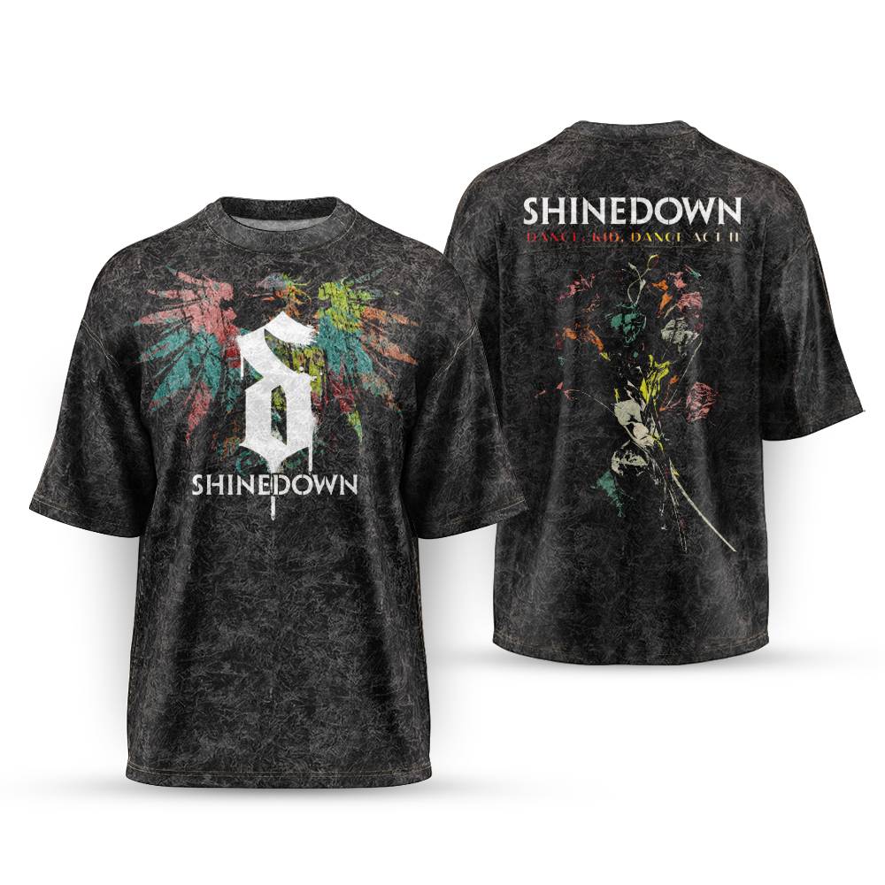 Dance, Kid, Dance Act II World Tour Shinedown 2026_Washed - Washed T-shirt