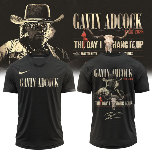 ,,.Gavin Adcock ”The Day I Hang It Up Tour 2026” Signature – Jersey