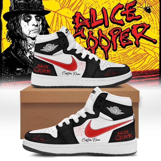 ,,Alice Cooper “Alice’s Attic Tour” 2026 Signed – Shoes 1