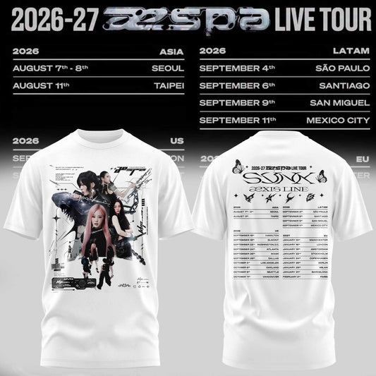 .aespa LIVE TOUR Tee (White)
