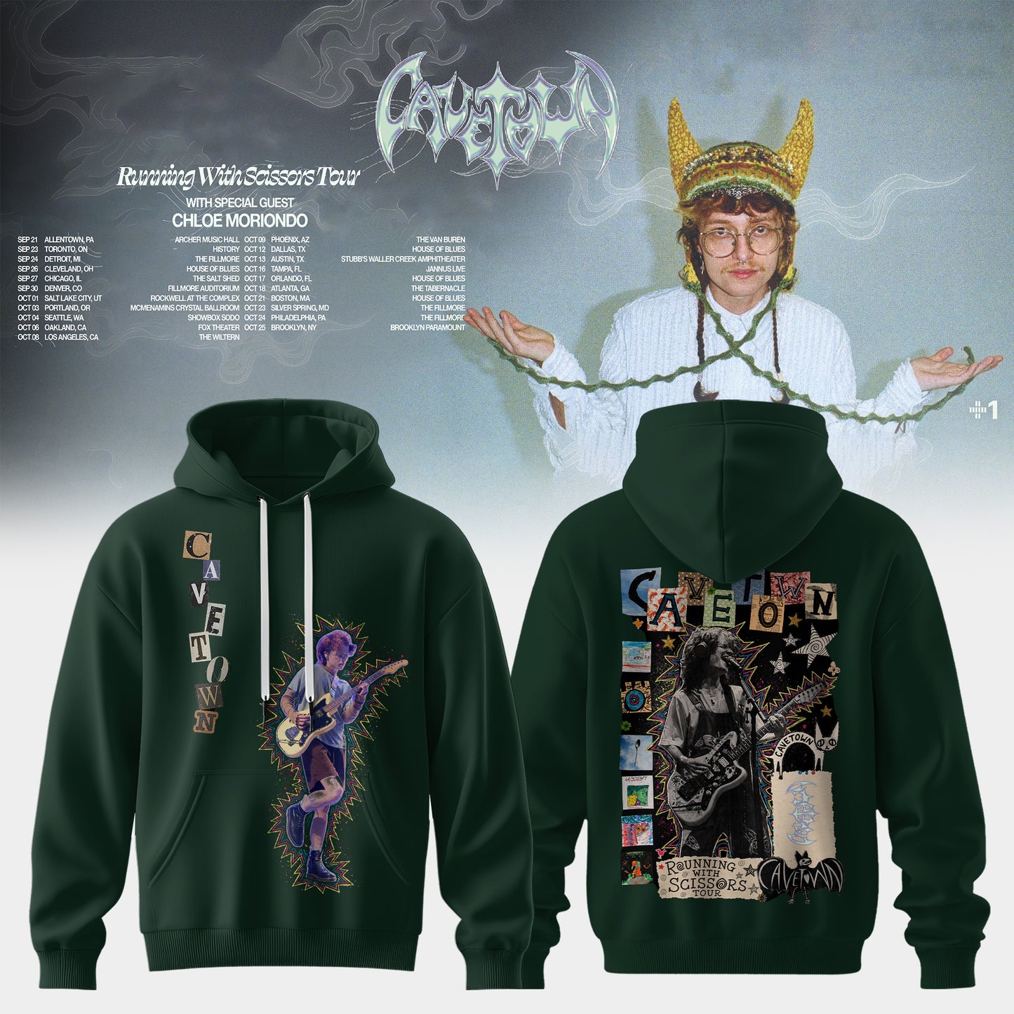 Cavetown – Running With Scissors Tour 2026 Limited Hoodie