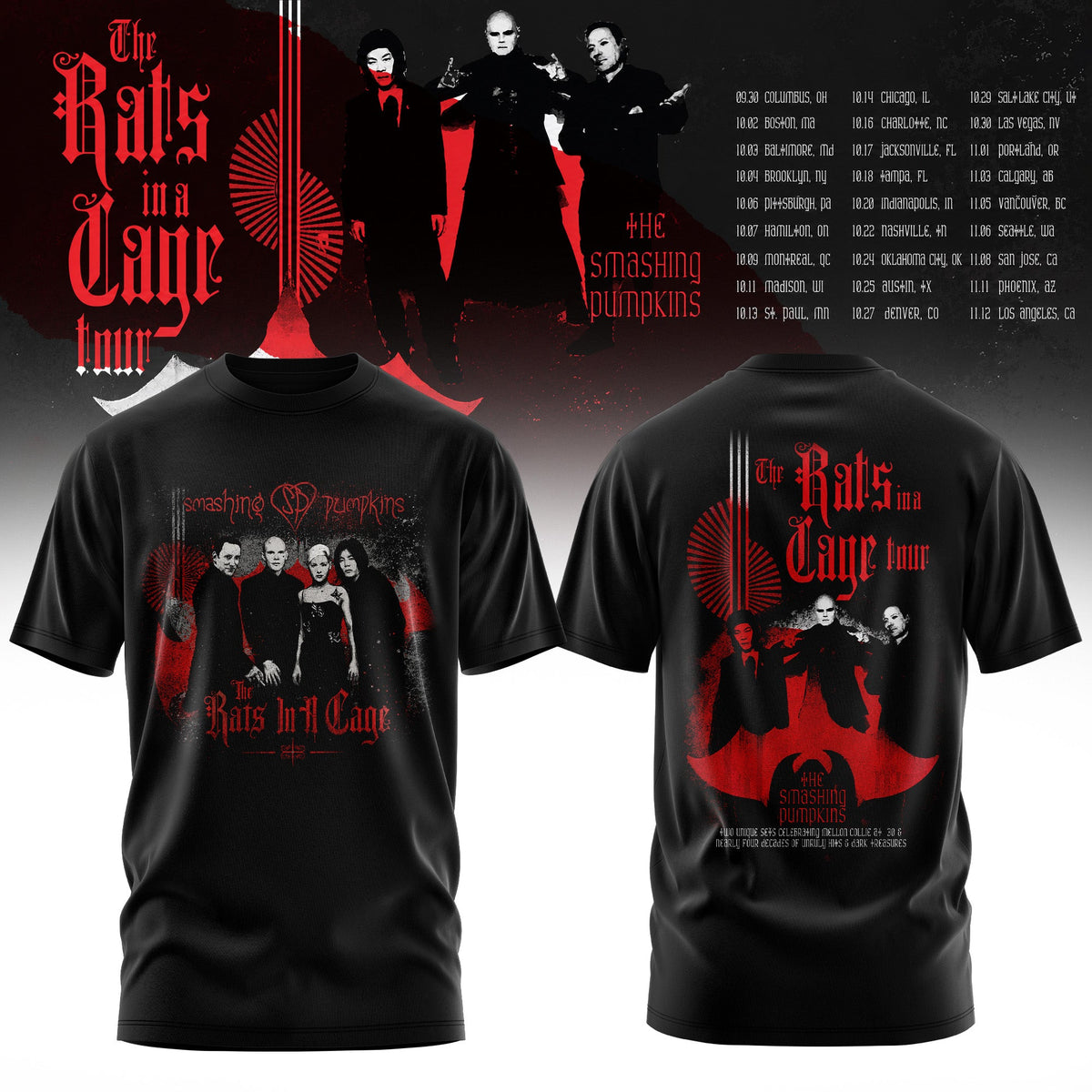 _ The Rats In A Cage Tour 2026 Edition Tee