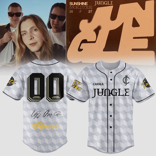 ,,,Jungle – Sunshine World Tour 2026/27 Limited Edition Signature – Jersey (Custom Number)