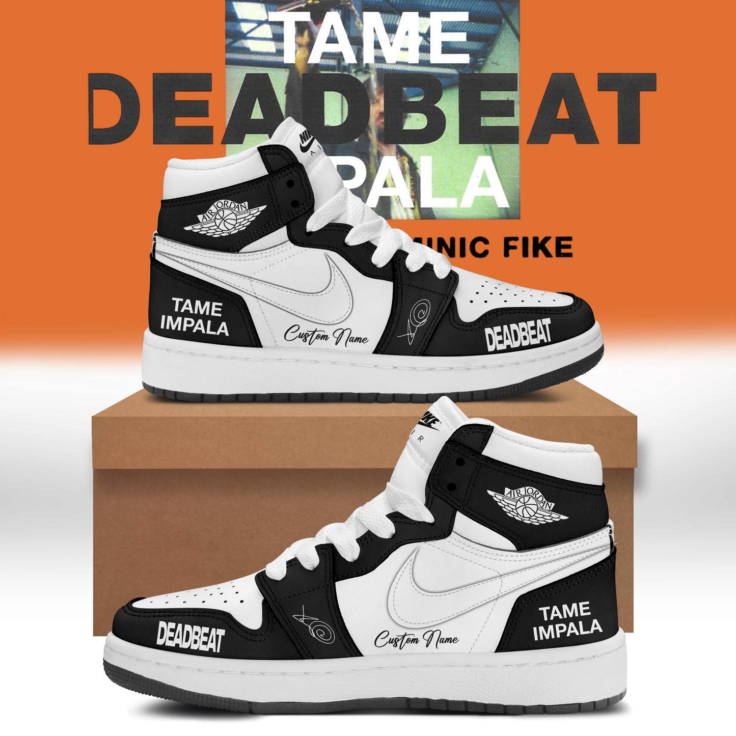 Tame Impala “Deadbeat Tour” Shoes JD1