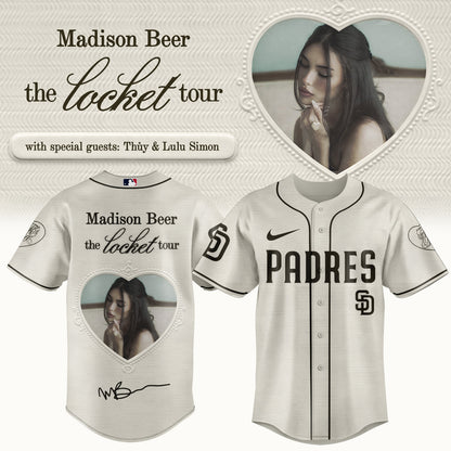 .Baseball US x Madison Beer The Locket Tour Jersey