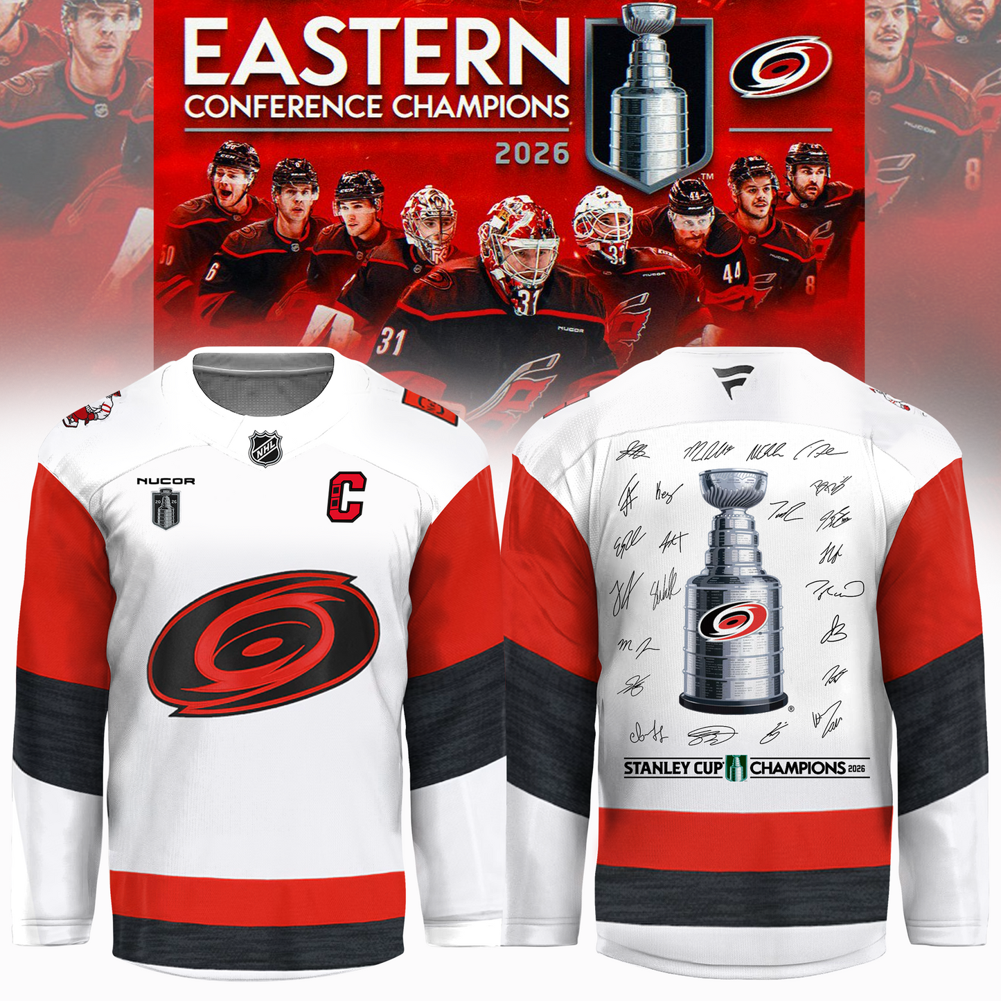 C Hurricanes Champion jerseys