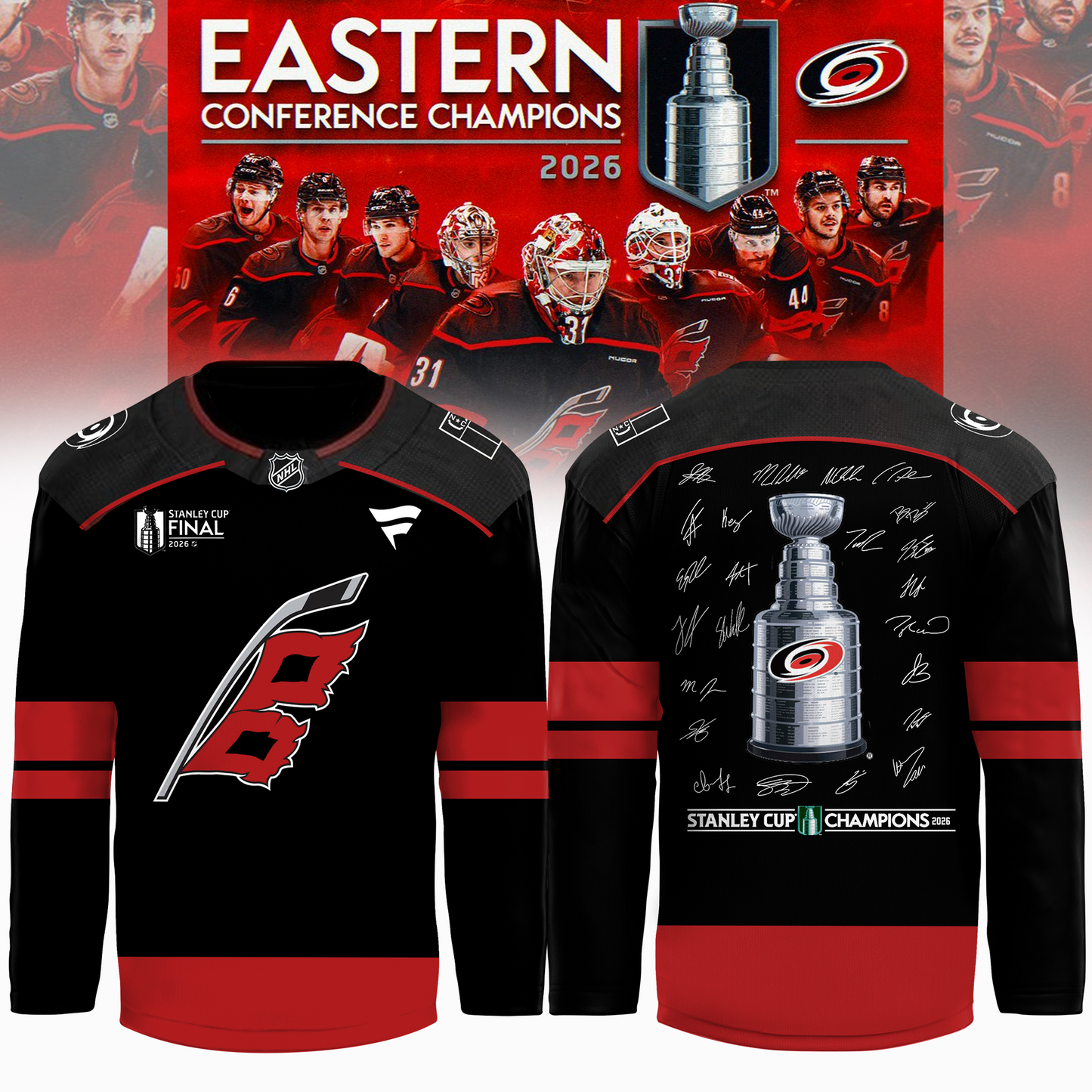 C Hurricanes Champion jerseys