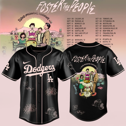 .Baseball x Foster The People THE GOOD MOURNING SUNSHINE TOUR Jersey