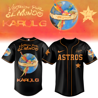Karol G x Baseball – Nos Vamos de Tour JERSEY(All Team )