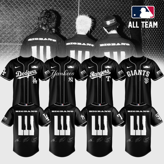.Big Bang x Baseball Fullteam Jersey