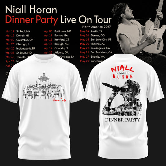 NIALL HORAN – DINNER PARTY LIVE ON TOUR TEE