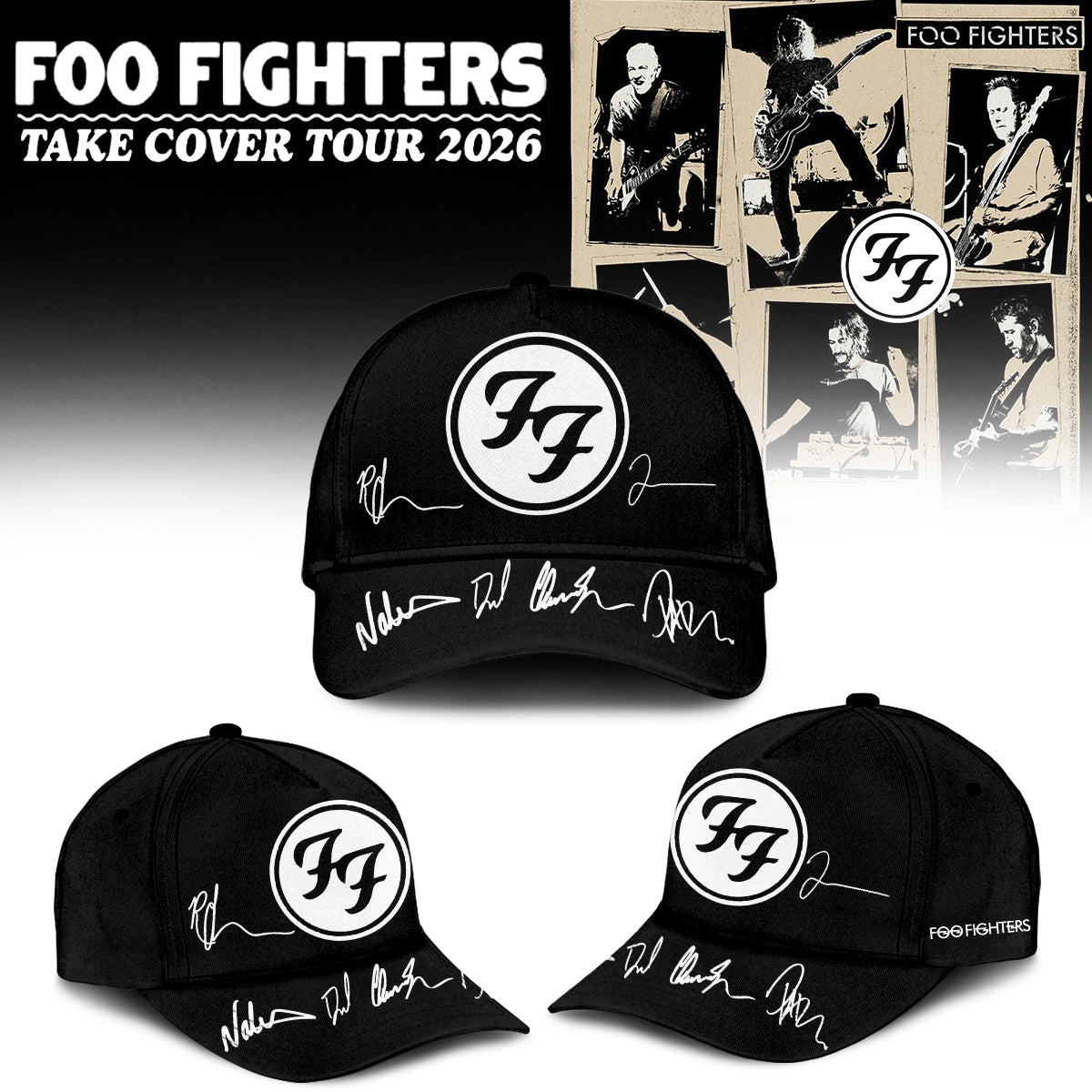 FF ”Take Cover Tour 2026” Limited Edition Signature – Sweatshirt