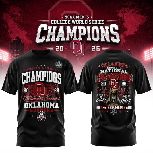 _ Men’s College World Series Champions 2026 Edition Tee