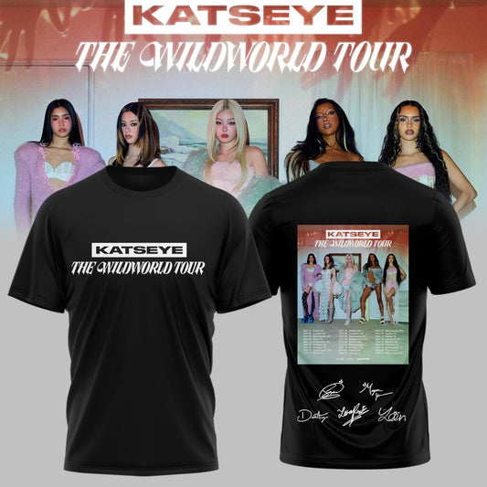..KATSEYE THE WILDWORLD TOUR TShirt