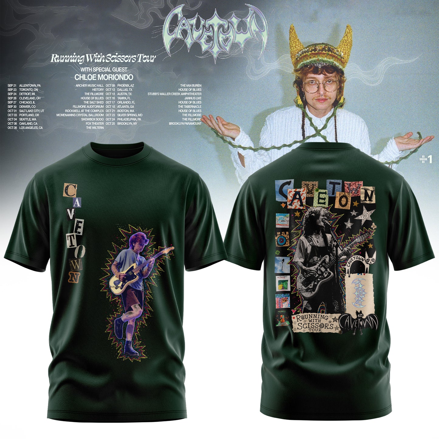 Cavetown – Running With Scissors Tour 2026 Limited T-Shirt