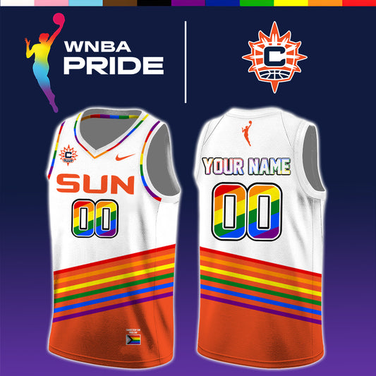 Connecticut Sun 2026 WNBA x Pride Day Jersey Limited Edition