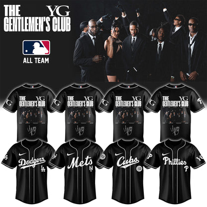 _Baseball US x YG – “The Gentlemen’s Club” . Limited Edition Signature Jersey