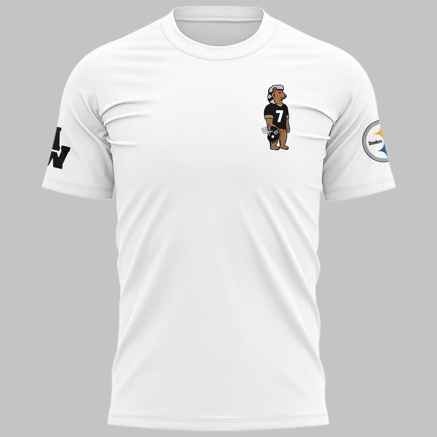 Limited Edition Morgan Wallen x Pittsburgh Steelers White Tshirt 2026