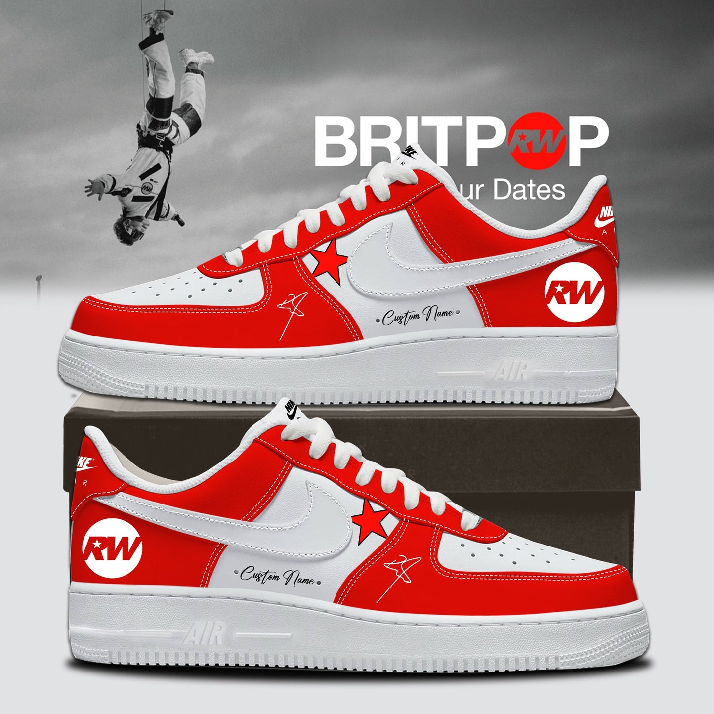 Robbie Williams BRITPOP World Tour Shoes