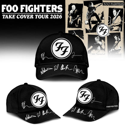 FF ”Take Cover Tour 2026” Limited Edition Signature – Hoodie