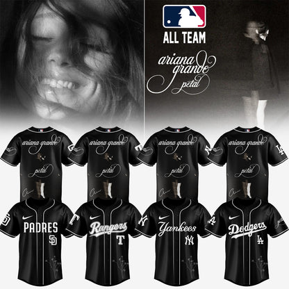 Baseball x Ariana Grande’s Petal Album Jersey