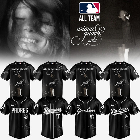 Baseball x Ariana Grande’s Petal Album Jersey